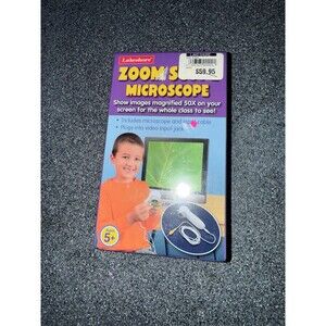 Zoom Scope TV Microscope Screen 50X Magnifier Lakeshore XA972 - NEW